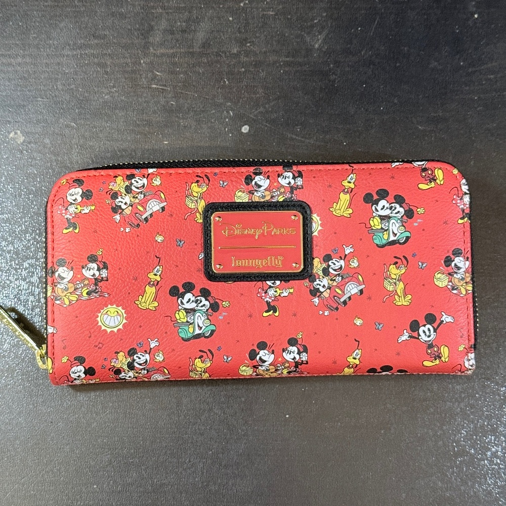 Loungefly for Disney - Mickey and Minnie’s Runaway Railway Long Wallet